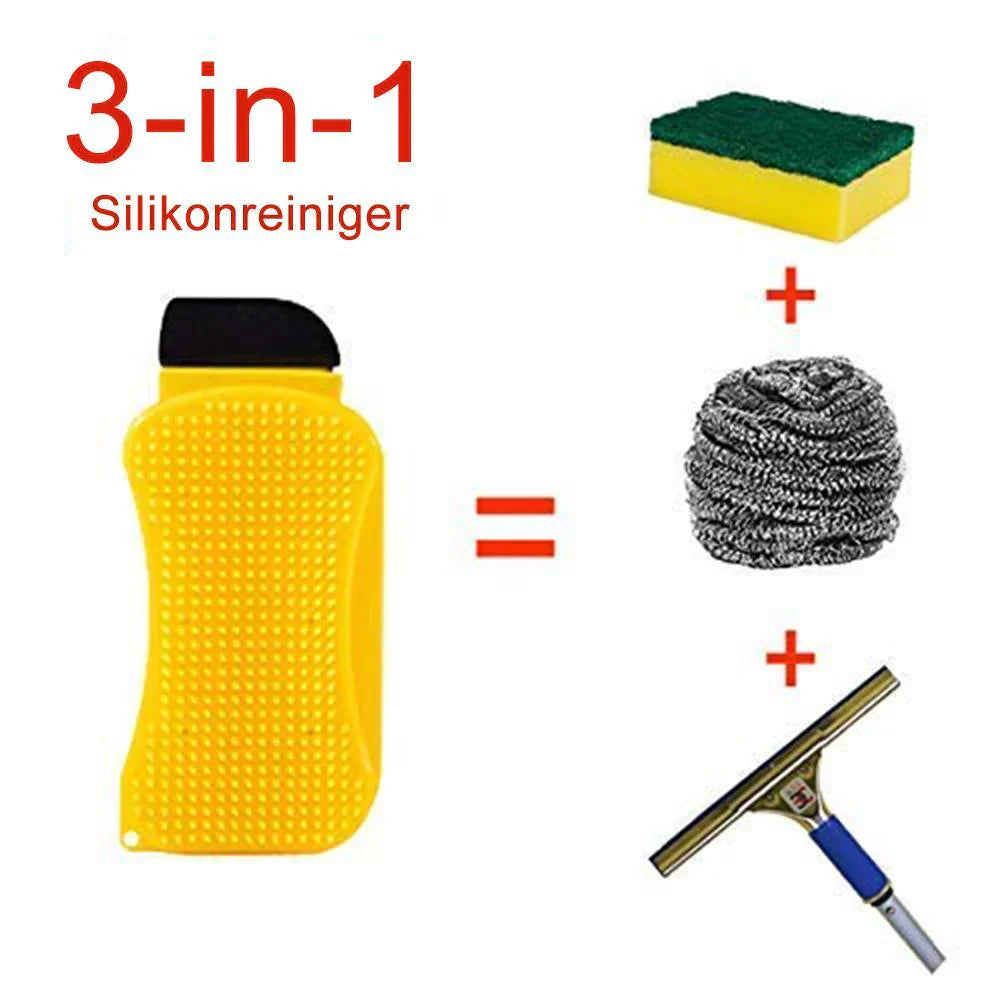Silicone Reinigingsborstel voor Elk Oppervlak