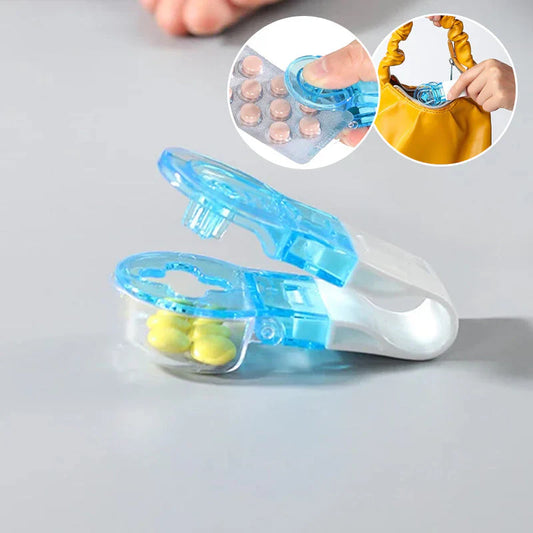 Compacte Reispillendoos met Deksel