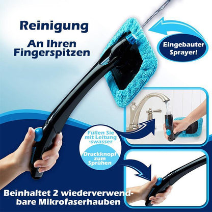 Ruitenreiniger met Wasbaar Microvezeldoekje