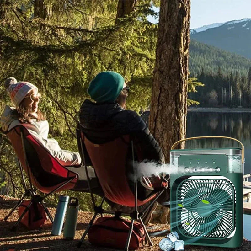 Multifunctionele Ventilator met Bevochtiging en Koeling