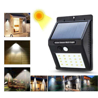 Led Solar Wandlamp met Bewegingssensor