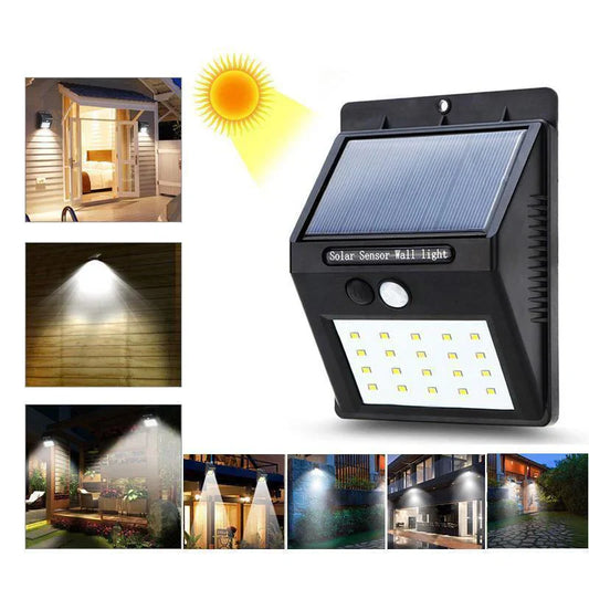Led Solar Wandlamp met Bewegingssensor