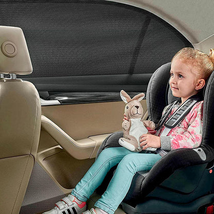 Auto Zonwering met Eenvoudige Bevestiging (4 Stuks)