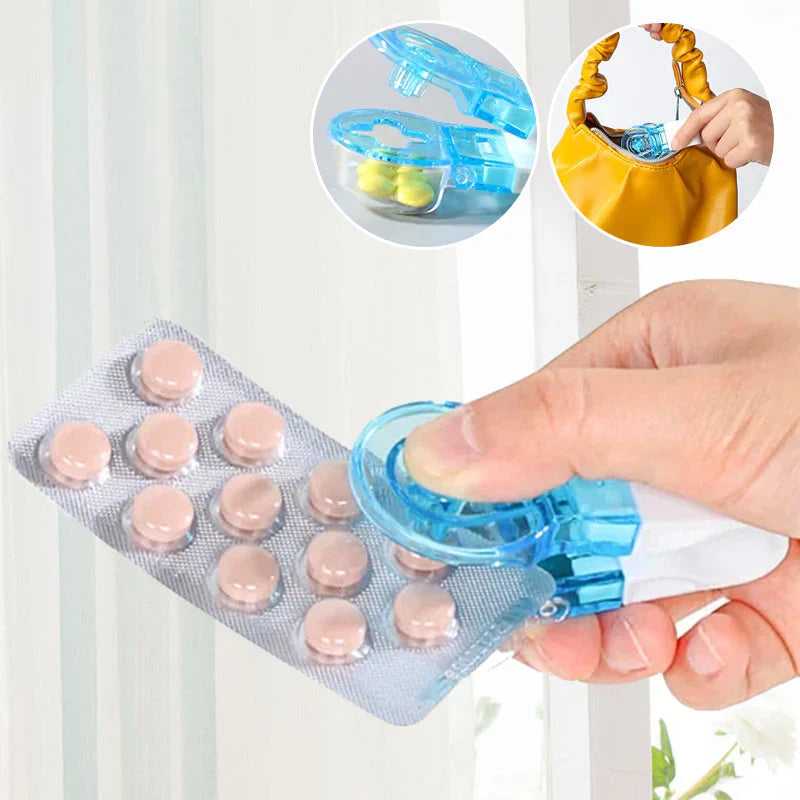 Compacte Reispillendoos met Deksel