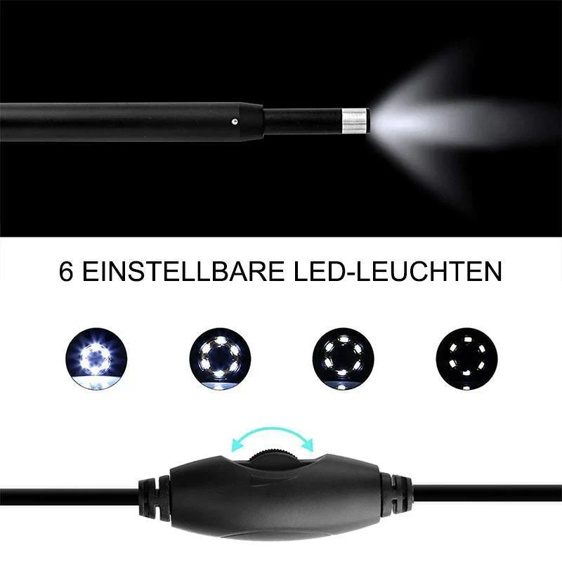 3-in-1 Endoscoop voor Oorreiniging