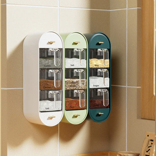 Wandmontage Kruidenopslag