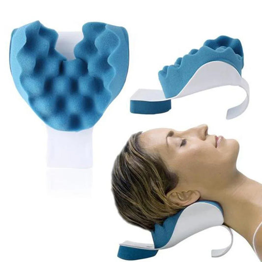 Comfortabel Neksteunkussen in Blauw