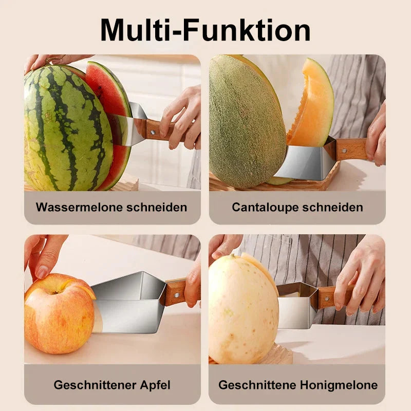 Roestvrijstalen Fruitmes met Veelzijdige Functies