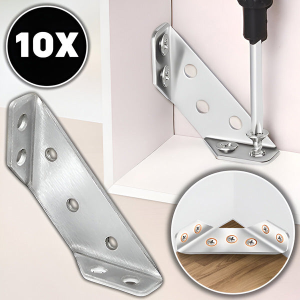 Praktische Hoekverbindingsset (10 Stuks)