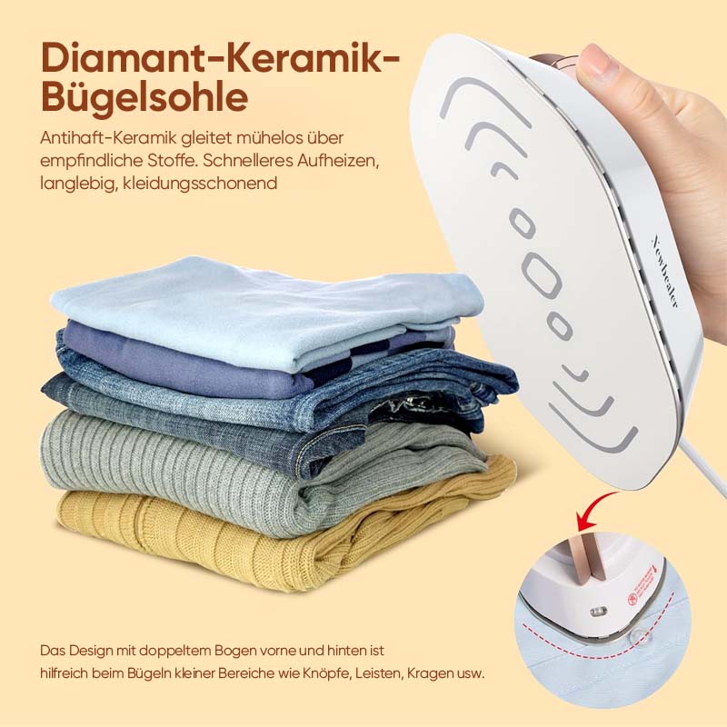 Compact Reisstrijkijzer