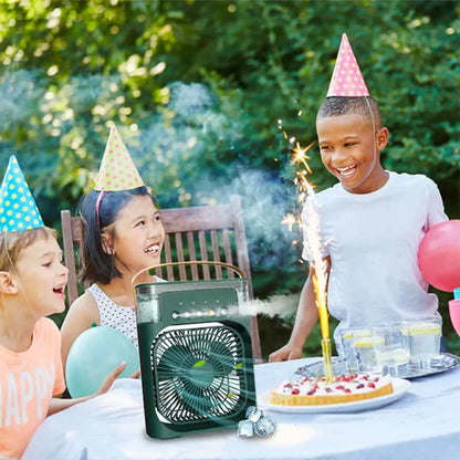 Multifunctionele Ventilator met Bevochtiging en Koeling