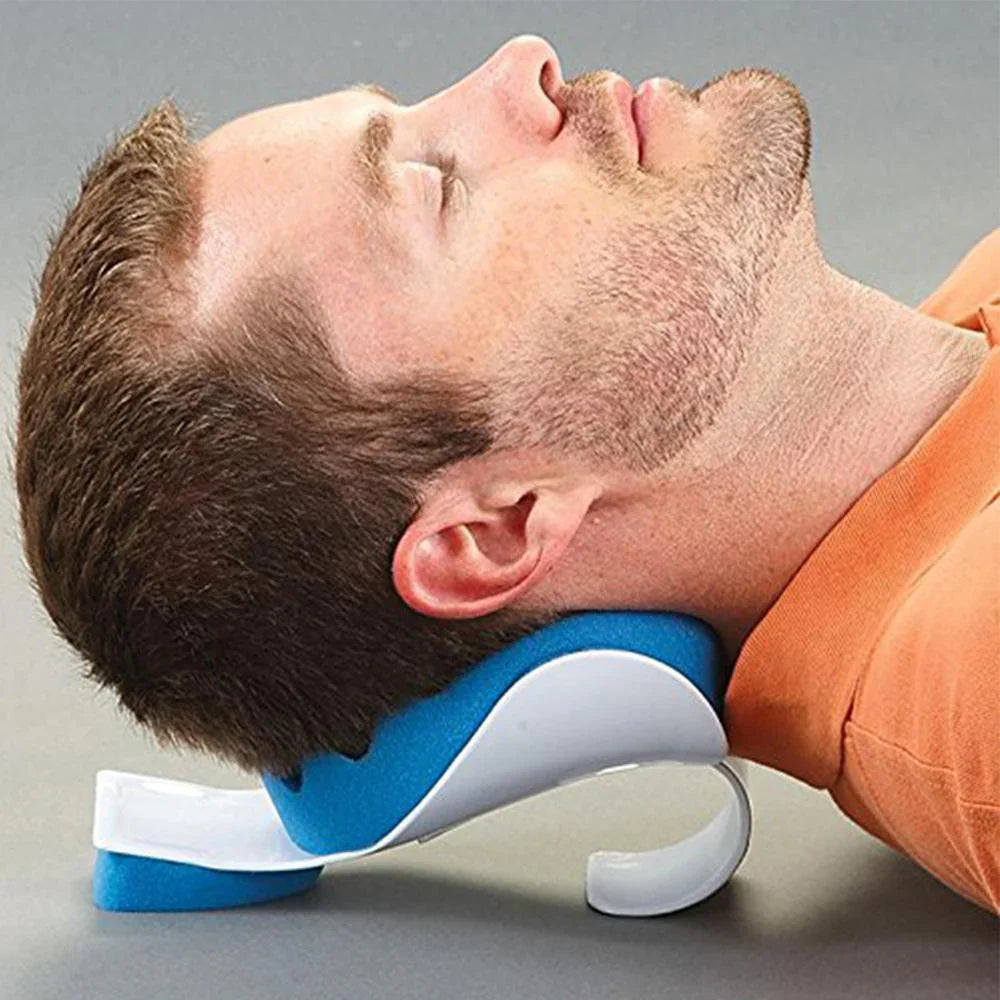 Comfortabel Neksteunkussen in Blauw