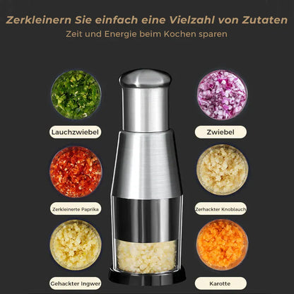 Compacte Knoflookhakker voor Fijn Hakken