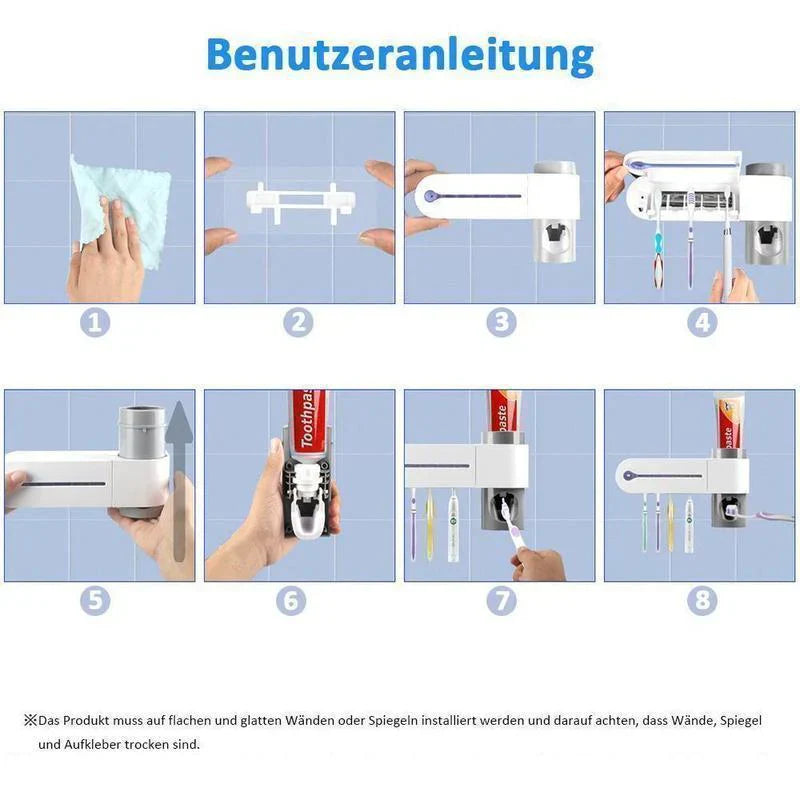 2-in-1 Desinfecterende Tandenborstelhouder