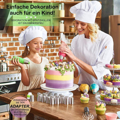 Roestvrijstalen Spuitmondjes voor Creatieve Taartdecoratie (13 Stuks)