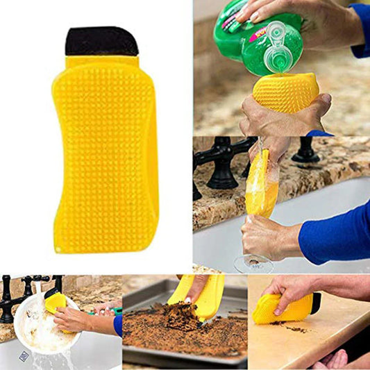 Silicone Reinigingsborstel voor Elk Oppervlak