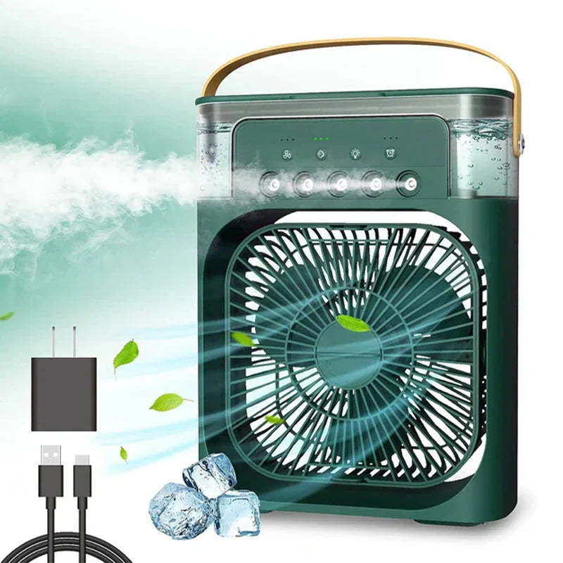 Multifunctionele Ventilator met Bevochtiging en Koeling