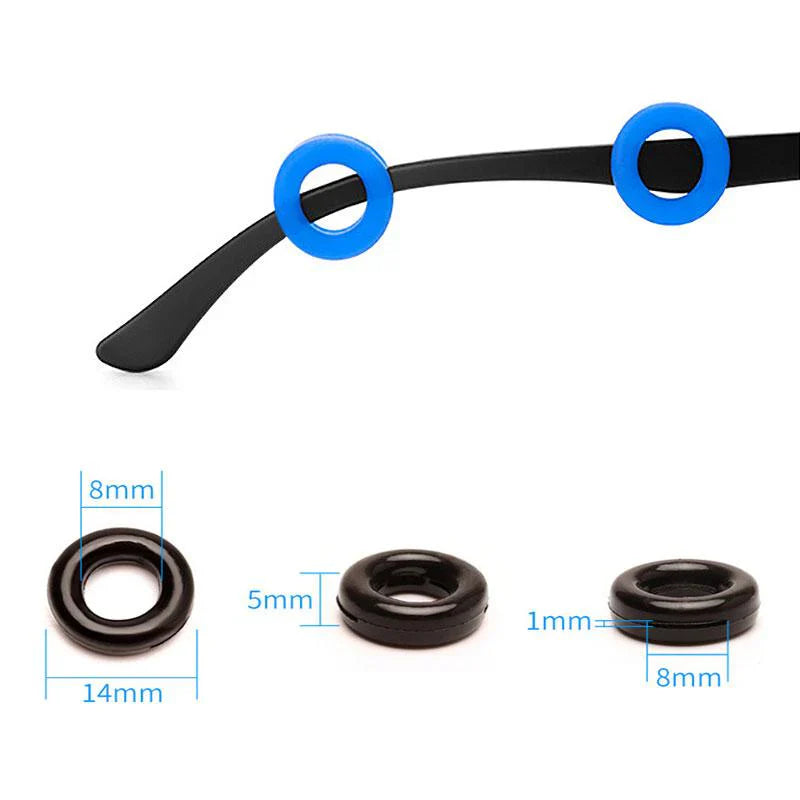 Comfortabele Anti-slip Pads voor Brillen (5 Stuks)