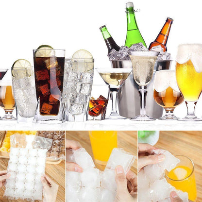 Ice Cube Zak met Zelfsluitende Sluiting