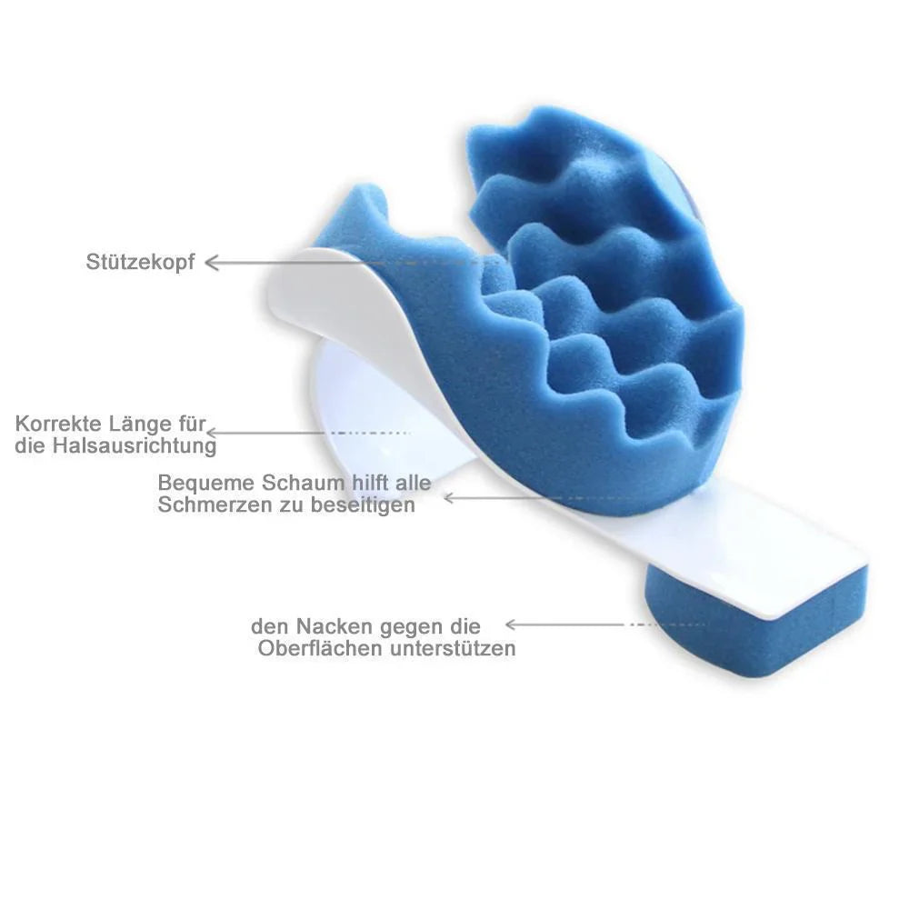 Comfortabel Neksteunkussen in Blauw