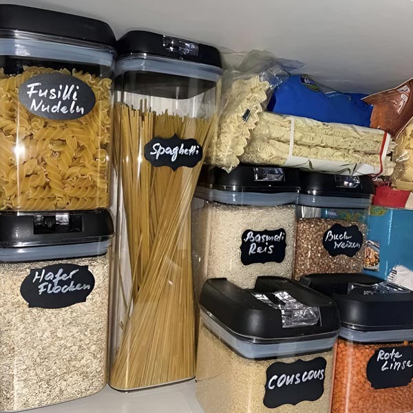 Praktische Opbergblikken voor de Keuken