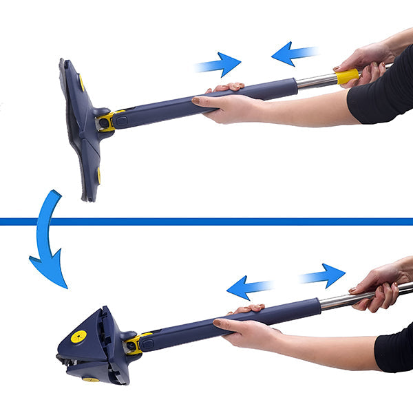 360 ° Driehoekige Mop
