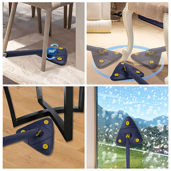 360 ° Driehoekige Mop