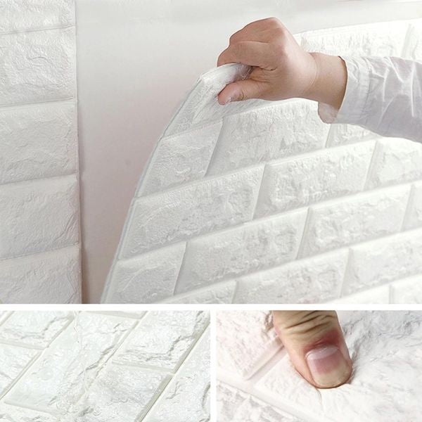 3d Bakstenen Muurpanelen (5 Stuks)