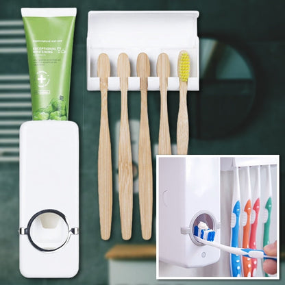 Hygiënische Tandpastadispenser met Houder