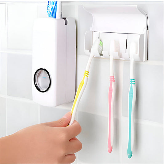 Hygiënische Tandpastadispenser met Houder