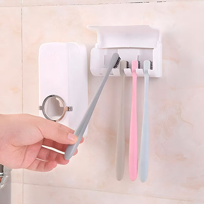 Hygiënische Tandpastadispenser met Houder
