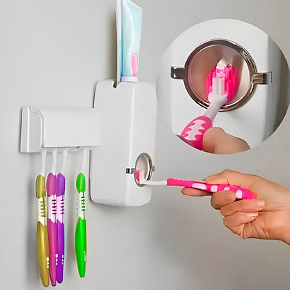 Hygiënische Tandpastadispenser met Houder