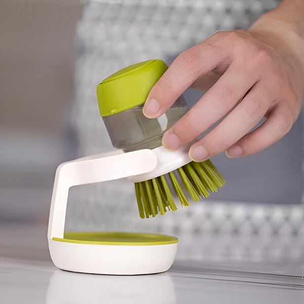 Multifunctionele Schoonmaakborstel met Dispenser