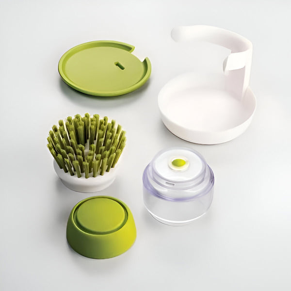 Multifunctionele Schoonmaakborstel met Dispenser