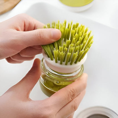 Multifunctionele Schoonmaakborstel met Dispenser