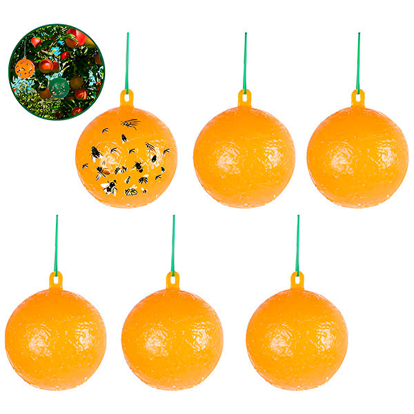 Hangende Vliegenval met Kleeflaag (6 Stuks)