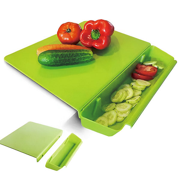 2-in-1 Snijplank met Opvangbak