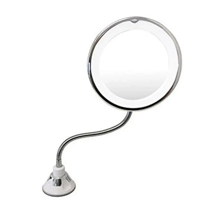 Led Cosmeticaspiegel met 10x Vergroting
