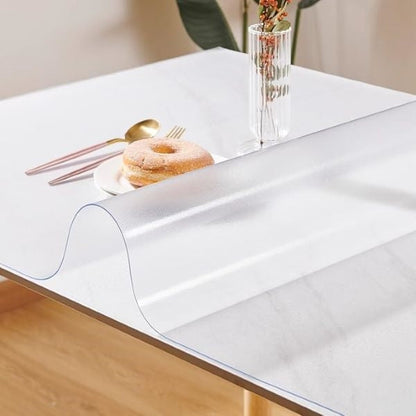 Transparant Pvc Tafelblad (90x160 Cm)