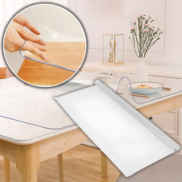 Transparant Pvc Tafelblad (90x160 Cm)