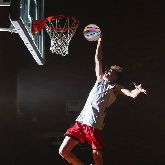 Reflecterende Basketbal met 3d Hologrameffect