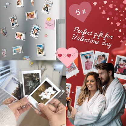 Magnetische Fotolijstjes voor op de Koelkast (5 Stuks)