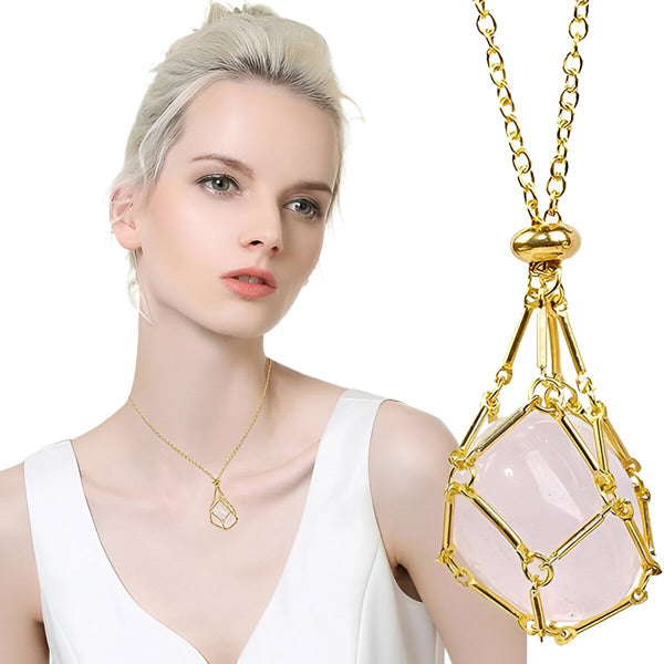 Luxueuze Halsketting met Kristal