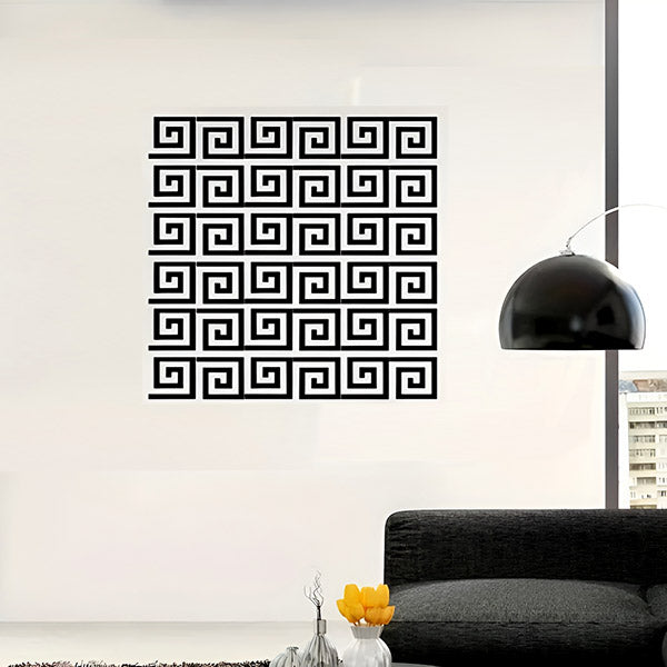 Luxe Spiegel Muurstickers (Set van 10)