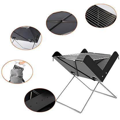 Mobiele Barbecue voor Camping en Tuin