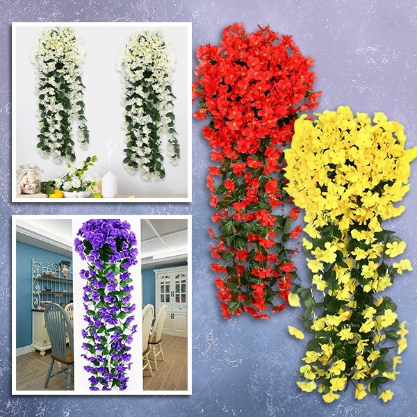 Hangend Boeket Kunstbloemen