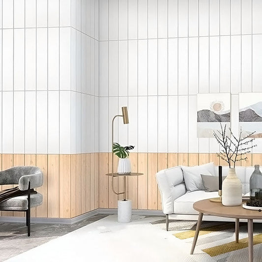 3d Houtdecor Panelen Zelfklevend (5 Stuks)