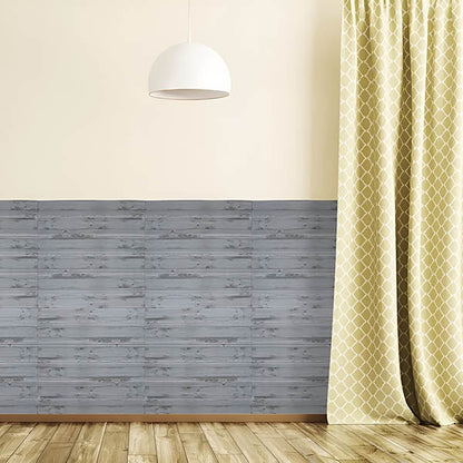 3d Houtdecor Panelen Zelfklevend (5 Stuks)