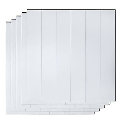 3d Houtdecor Panelen Zelfklevend (5 Stuks)