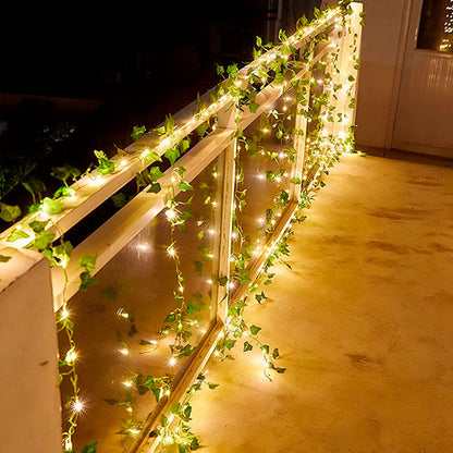 Sfeerverlichting met Klimop